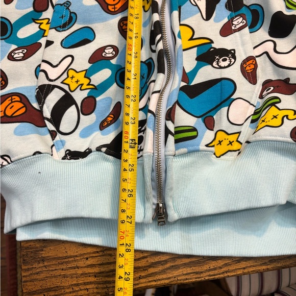 BAPE × kaws Baby Milo animal kingdom Hoodie Sz 3XL Full Zip Up - Picture 15 of 15